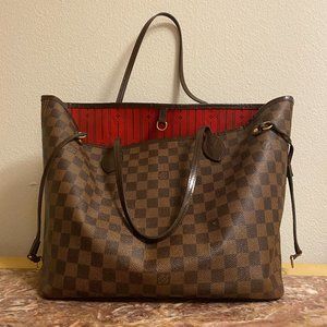Neverfull MM Damier Ebene in Brown - Louis Vuitton